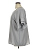 Umgee Gray Short Sleeve Blouse Size XL - photo 5