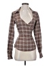 Marissa Webb 100% Cotton Brown Long Sleeve Blouse Size XS - photo 1