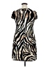 En Focus Studio Animal Print Brown Casual Dress Size 14 - photo 2