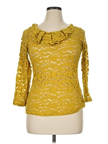 Anthropologie 3/4 Sleeve Top (view 1)