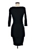 James Perse Solid Black Cocktail Dress Size Med (2) - photo 2