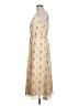 Ann Taylor Paisley Yellow Casual Dress Size 10 - photo 5