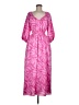 Taylor 100% Polyester Pink Casual Dress Size 6 - photo 1
