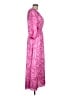 Taylor 100% Polyester Pink Casual Dress Size 6 - photo 4