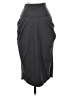 Athleta Solid Gray Casual Skirt Size S - photo 1