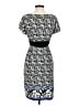 Max Studio Print Blue Casual Dress Size S - photo 2