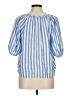 Rails Blue 3/4 Sleeve Blouse Size M - photo 2