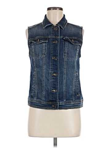 Merona Denim Vest (view 1)