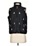 Coldwater Creek 100% Nylon Argyle Black Vest Size S - photo 1