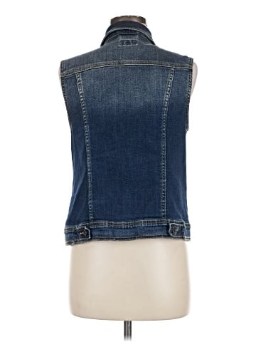 Merona Denim Vest (view 2)