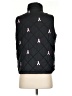 Coldwater Creek 100% Nylon Argyle Black Vest Size S - photo 2