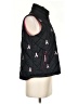 Coldwater Creek 100% Nylon Argyle Black Vest Size S - photo 4