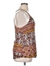 rue21 Brown Sleeveless Blouse Size XL - photo 4