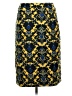 Brixon Ivy 100% Polyester Print Yellow Formal Skirt Size M - photo 2