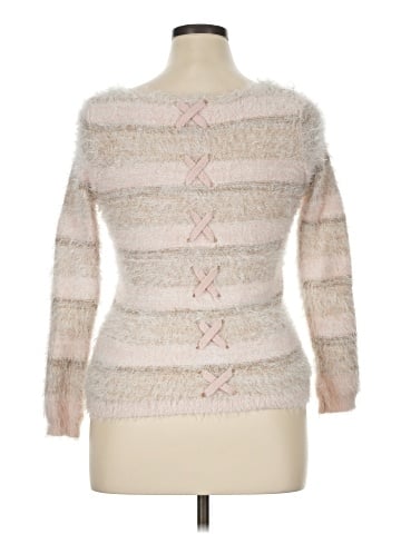 Pink Republic Pullover Sweater (view 2)