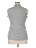 Bcg Gray Sleeveless Button-Down Shirt Size XL - photo 2