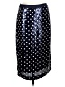 Talbots Polka Dots Blue Formal Skirt Size 10 - photo 2