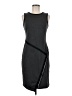 Spense Solid Gray Cocktail Dress Size 6 - photo 1