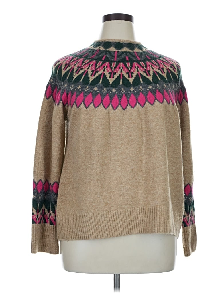 Pre-owned Cece Pullover Sweater In Tan