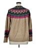 CeCe Chevron-herringbone Tan Pullover Sweater Size XL - photo 2