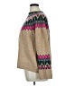 CeCe Chevron-herringbone Tan Pullover Sweater Size XL - photo 5
