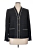 NIPON BOUTIQUE 100% Polyester Tweed Gray Blazer Size 14 - photo 1