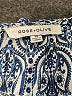 Rose + Olive 100% Rayon Blue Short Sleeve Blouse Size XL - photo 7