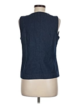 Unbranded Sleeveless Button-Down Shirt (view 2)