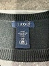 IZOD 100% Cotton Argyle Black Pullover Sweater Size XS - photo 7