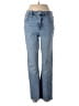 J.Crew Factory Store Hearts Blue Jeans Size 28 waist - photo 1
