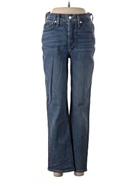 Madewell The Petite Perfect Vintage Straight Jean in Mayfield Wash (view 1)