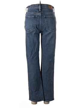 Madewell The Petite Perfect Vintage Straight Jean in Mayfield Wash (view 2)