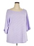 Andree by UNIT Purple Pullover Sweater Size 2X - photo 1