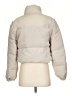 Love Tree Solid Ivory Snow Jacket Size S - photo 2