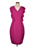 En Focus Studio Solid Pink Cocktail Dress Size 12 - photo 1