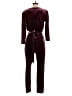 Fraiche Burgundy Jumpsuit Size S - photo 2