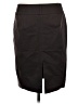 Express Design Studio Solid Black Formal Skirt Size 6 - photo 2
