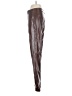 Chocolate Metallic Brown Casual Pants Size S - photo 5