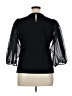 Ann Taylor Black 3/4 Sleeve Top Size XL - photo 2
