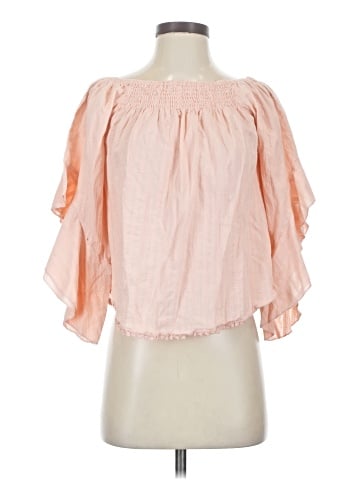 AndTheWhy 3/4 Sleeve Blouse (view 1)