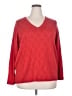 Tommy Hilfiger 100% Cotton Red Pullover Sweater Size 2X - photo 1