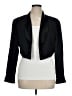 J.R. Nites by Caliendo 100% Rayon Black Blazer Size XL (estimated) - photo 1