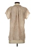 Rungolee Tan Short Sleeve Blouse Size XS - photo 2