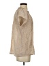 Rungolee Tan Short Sleeve Blouse Size XS - photo 4