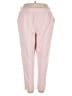 Falls Creek Solid Pink Casual Pants Size 2X - photo 1