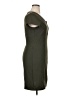 Spense Solid Green Casual Dress Size 14 - photo 4