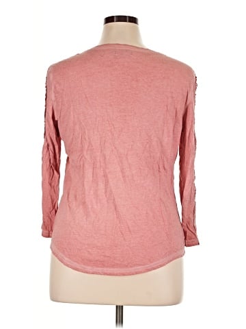 Lauren Jeans Co. 3/4 Sleeve Top (view 2)