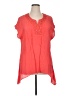 New Directions Orange Short Sleeve Blouse Size 1X - photo 1