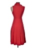Fig Solid Red Casual Dress Size S - photo 2