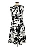Peter Nygard Graphic Black Casual Dress Size L (estimated) - photo 2